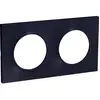 Schneider S540706 Odace Styl Plaque anthracite 3 postes