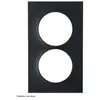 plaque Schneider odace styl - 2 postes - anthracite - entraxe 57 mm