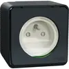 Schneider Prise de courant gris saillie Mureva Styl IP55 IK08