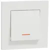 Interrupteur va-et-vient lumineux complet Miluz, SCHNEIDER ELECTRIC, b...