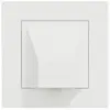 Sortie de câble complet Miluz, Schneider, blanc
