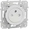 Prise de courant - Schneider - Odace Styl - Blanc - 16A - 250V - 2P+T