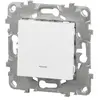 Schneider - Bouton poussoir avec voyant LED 10A connexion rapide blanc Unica