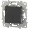 Schneider Bouton poussoir 10A connexion rapide anthracite Unica