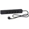 Schneider Multiprise 5 prises 2P+T avec 2 USB - 1,5 m - Anthracite