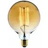 ELEXITY - Ampoule Déco filament carbone Globe Ø125 25W E27 2700K (blanc chaud)
