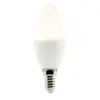 ELEXITY Ampoule LED E14 flamme 5,2W - Blanc chaud - 470lm 2700K - Zenitech