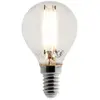 Elexity - Ampoule Déco filament LED Sphérique 4W E14 470lm 2700K (blanc chaud)