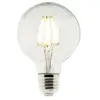 Ampoules LED Déco filament - ELEXITY - Globe - Blanc chaud - 6W - A++