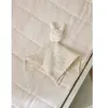 Cyrillus Doudou Lapin Gaze De Coton Biologique - Imprimé Hirondelles I...