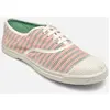 LACETS RAYURES par Bensimon Rose 37 Femme