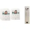 Urmet Kit platine et poste video 1 rangée 5 boutons 2voice programme