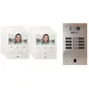 Kit video alu 2r 8 bp 2 voice programmé - URMET KV83/208