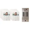 URMET Kit platine et poste video 2 rangées 10 boutons 2voice programme
