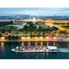 Coffret Cadeau - Croisière festive sur la Seine : 2h45 avec dîner à bo...