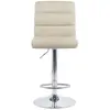 Tabouret de bar CITY coloris taupe