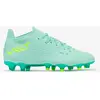 Chaussures de football enfant a lacets viralto iii fg vertes - KIPSTA