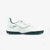 KIPSTA Chaussures de football à scratch enfant, Viralto I turf blanc et vert