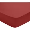 Dodo - drap housse 140x190 studio coton rouge
