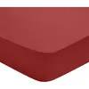 Dodo - drap housse 180x200 studio coton rouge
