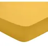 Dodo - drap housse 140x190 studio coton jaune