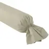 Dodo Taie de traversin   coton marron glacé 160 cm