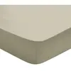 Dodo - drap housse 140x190 studio coton marron glacé