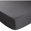 Dodo - drap housse 180x200 coton antibactérien anthracite