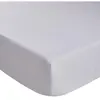 Drap housse DODO - 140x190 cm - Coton - Coutil 32 cm - Blanc
