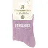 STC Chaussettes Sud Trading  Une paire de chaussettes paillettes Fabuleuse