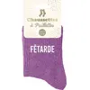 STC PAIRE DE CHAUSSETTES PAILLETTES FÉTARDE FEMME