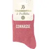 GENERIQUE SUD TRADING Paire de chaussettes paillettes connasse rose