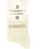 Chaussettes Sud Trading  Paire de chaussettes paillettes blondinette beige
