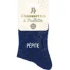 Chaussettes Sud Trading  Une paire de chaussettes paillettes Pépite