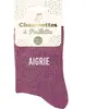 STC Chaussettes paillettes aigrie