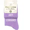 Chaussettes paillettes duo Anti Connard   Taille unique 36 42