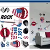 New York USA Planche de stickers muraux Etats Unis