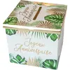 STC urne carton anniversaire tropical party 20cm vert - sud trading cd5527b