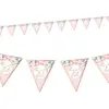 Guirlande Fanions Rose "Mon petit bébé"