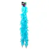 Boa en Plumes Turquoise - 180 cm
