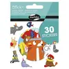 Maildor Stickers Sticky - Animaux déguisés - 30 pcs