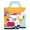 Clairefontaine Stickers repositionnables Stick Story Dinosaures