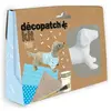 Clairefontaine Mini-kit Décopatch - DECOPATCH - Teckel - 6 pièces - 13,5 cm - Idéal pour tous les âges