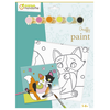 Avenue Mandarine Kit Peinture Graffy Paint 20 x 20 cm Chat