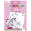 PP013O Un Set de Peinture Graffy Paint - Faon - 20 x 20 cm
