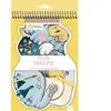 Avenue Mandarine Carnet de coloriage Graffy Shape - Chats - 24 pages