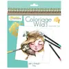Avenue Mandarine Carnet de coloriage - Wild - Wild 3 - 28 visages - Adulte - Mixte