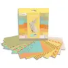 Clairefontaine Avenue Mandarine - Pochette 60 Feuilles Origami 20x20 cm - Spring