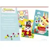 Avenue Mandarine Kit créatif enfant - Tableaux de pompons - 3 pcs