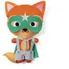 Kit de couture - Avenue Mandarine - Sacha le renard - 34 x 22 cm - À partir de 6 ans - Complet